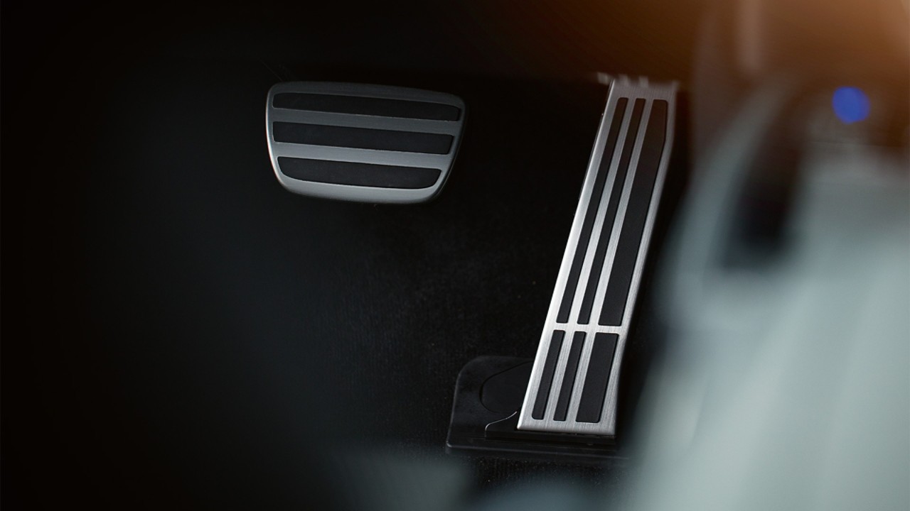Lexus LS metal pedals