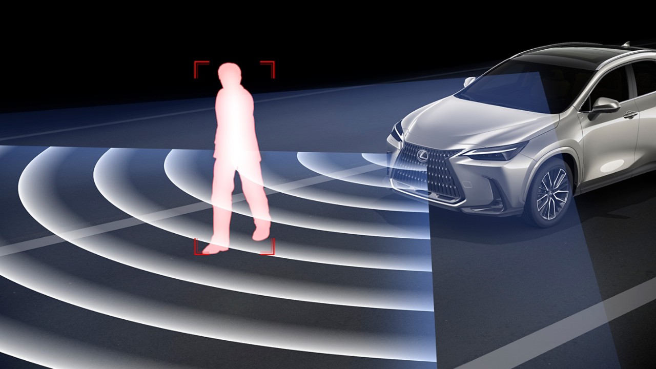 Lexus Blind Spot Monitor feature 