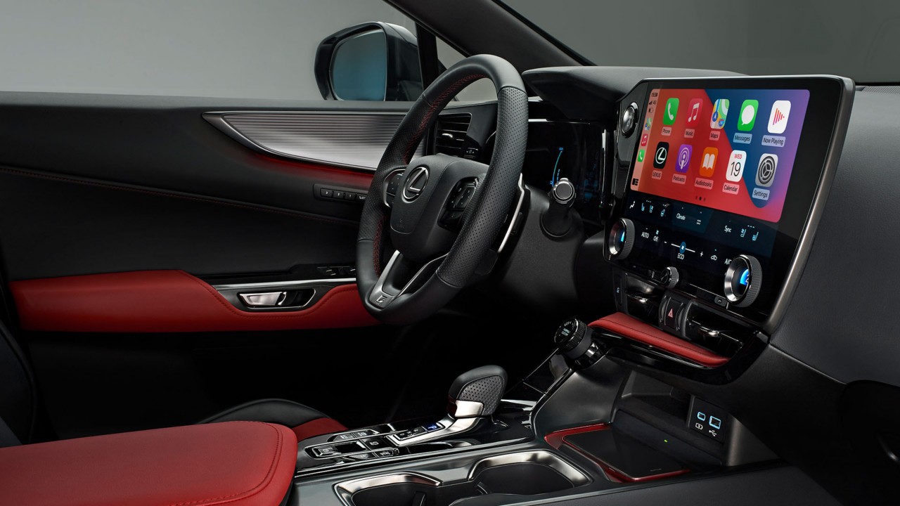 Lexus NX drivers cockpit 