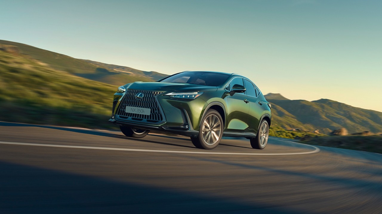 Lexus NX driving